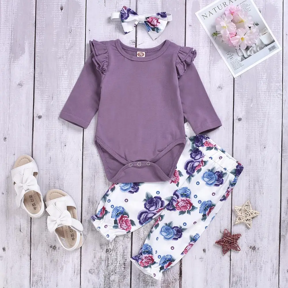 Женский комбинезон DIIMUU 3 предмета топы цветочные брюки повязка на голову наряды