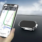 Металлический автомобильный держатель Мобильный телефон, автомобильные аксессуары для телефона в автомобиле, магнитная многофункциональная поддержка GPS, рамка для приборной панели
