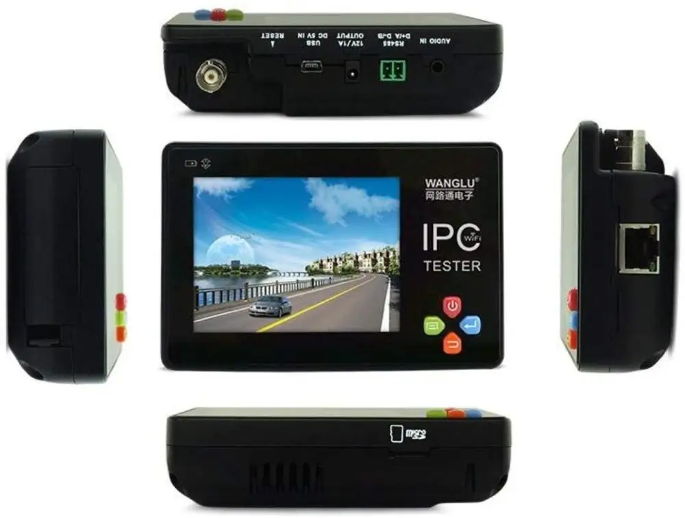 3 5 дюймовый 4K IP CCTV тестер монитор CVBS камеры AHD CVI TVI 8MP PTZ WIFI 12V1A выход | Безопасность и