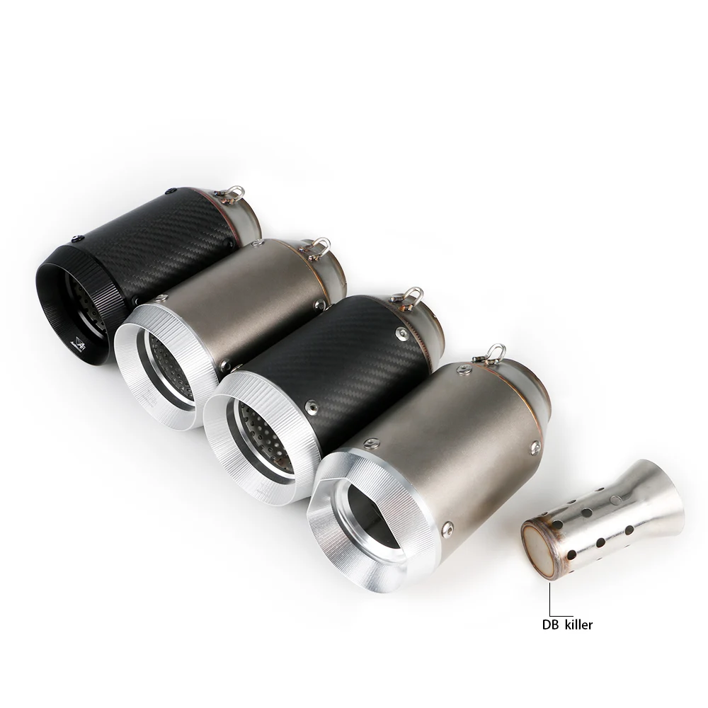 51 мм Универсальный Мотоцикл выхлопная труба аксессуары для глушителя дБ убийца