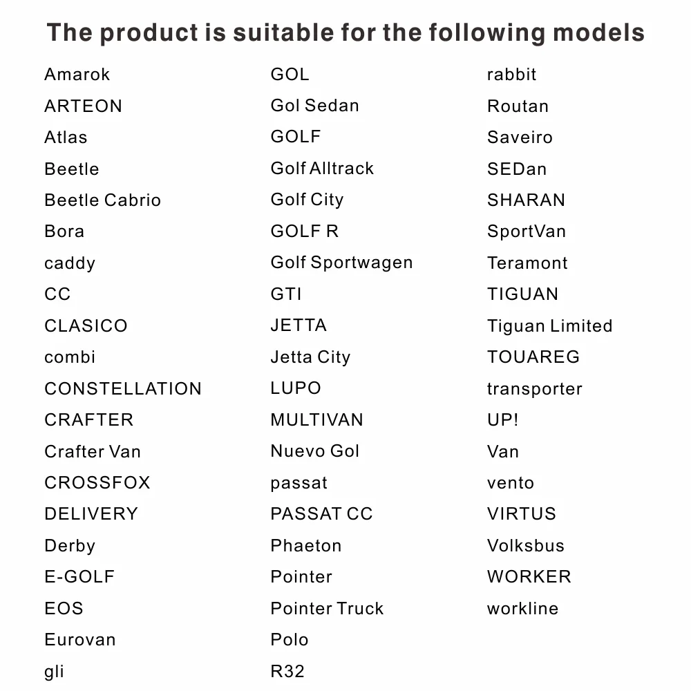 

FOR USA/Canada VOLKSWAGEN models after 2003 Electronic throttle controller improves acceleration chip tuning