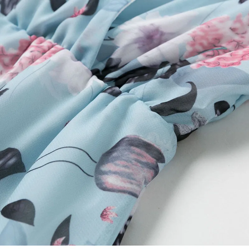 Платье женское в стиле бохо с длинным рукавом модное винтажное праздничное