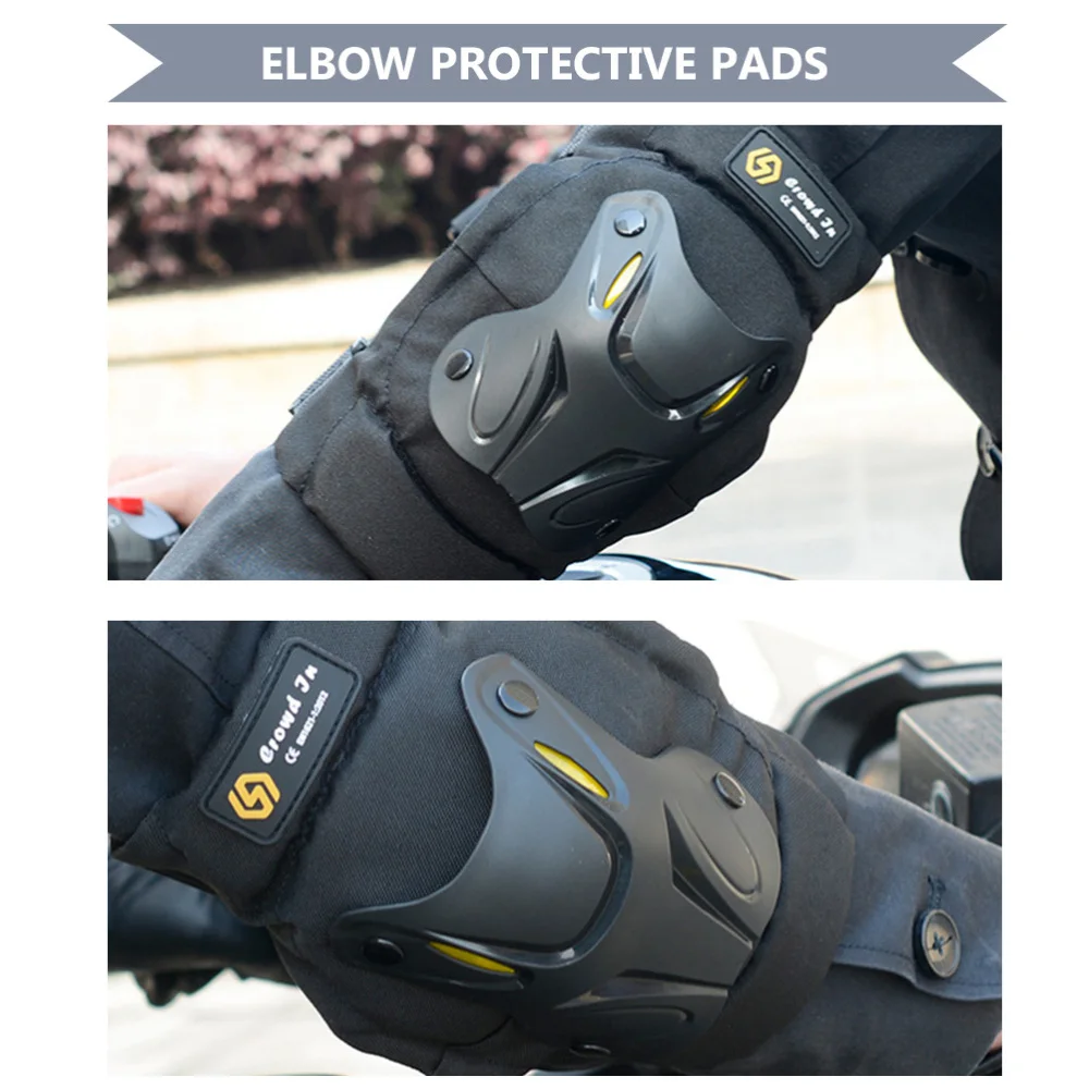 

1 Pair Practical Riding Elbow Guard Cozy Elbow Protective Pads for Outdoor Sport