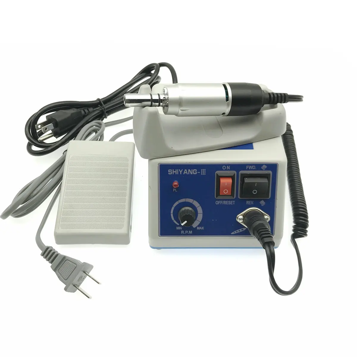 Стоматологический Электрический микро полировщик с мотором SHIYANG N3 машина + E Тип
