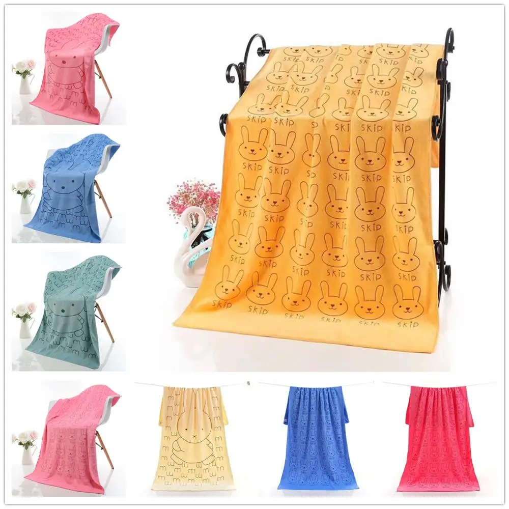 Полотенце из микрофибры с принтом 70*140 см быстросохнущее Впитывающее пляжное