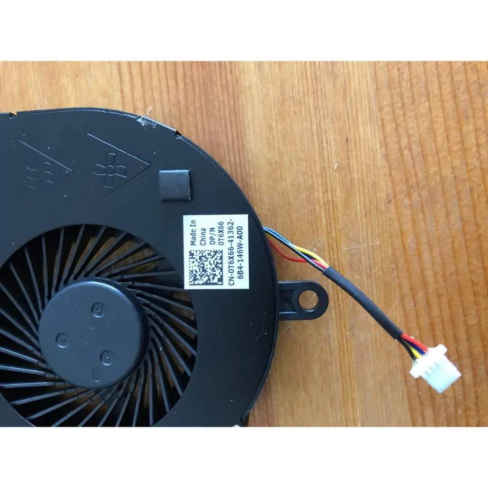 t6x66 0t6x66 cn 0t6x66 genuine cooling fan heat sink at1pj001rc0 for dell inspiron 15 5567 5767 uma laptop free global shipping