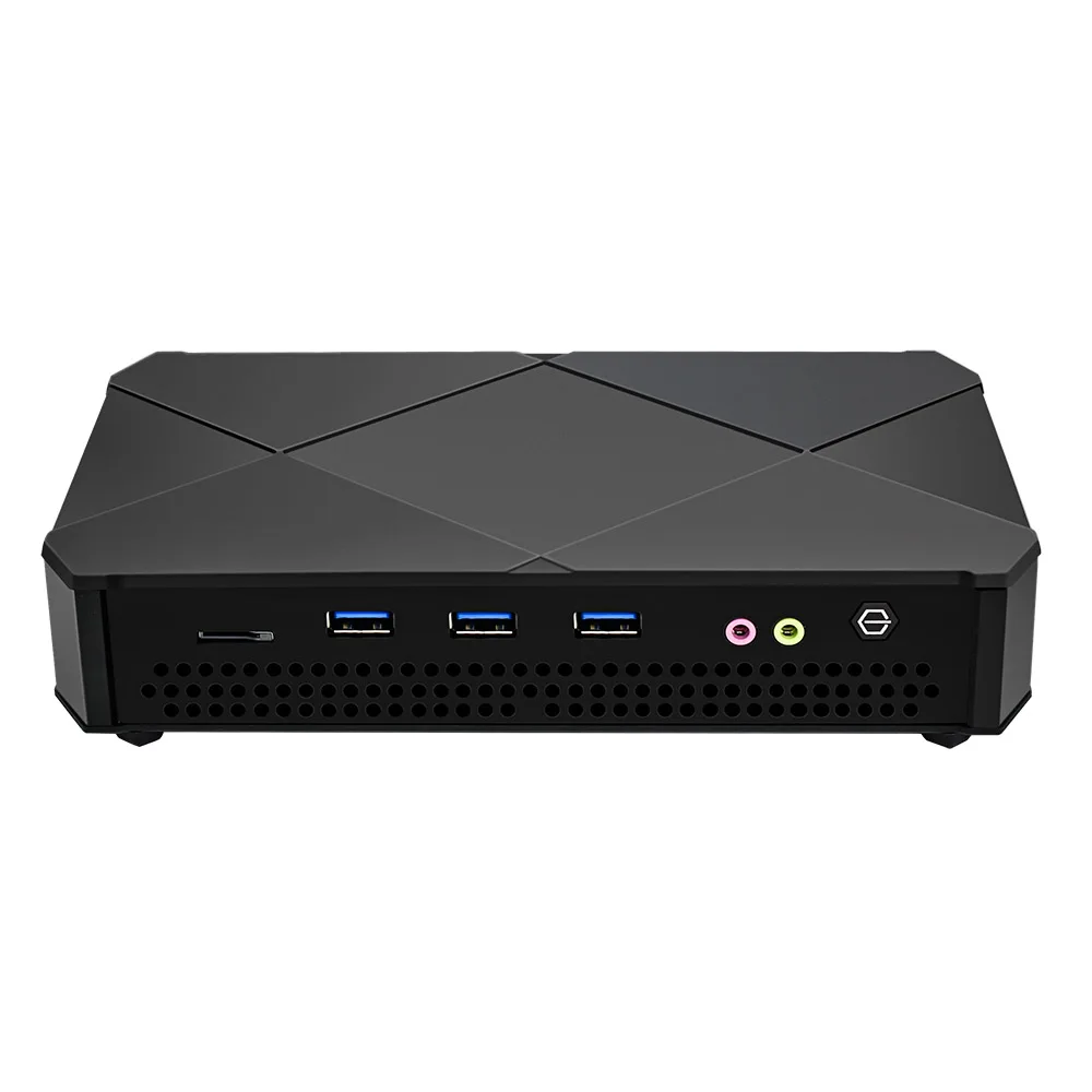 Мини ПК Intel Core i9 10980HK i7 1165G7 настольный компьютер HDMI DP USB-C 4K @ 60Hz Выход 2*2280 NVMe модный