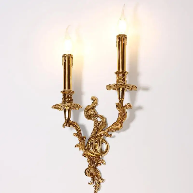 Лофт латунный настенный светильник Led подсвечники ing Крытый для гостиной