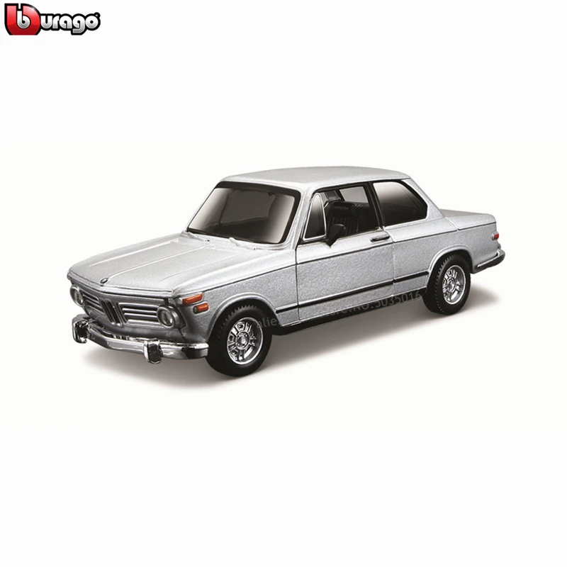 Модель автомобиля Bburago 1:32 1972 BMW 2002tii модель из сплава оргстекл пылезащитный