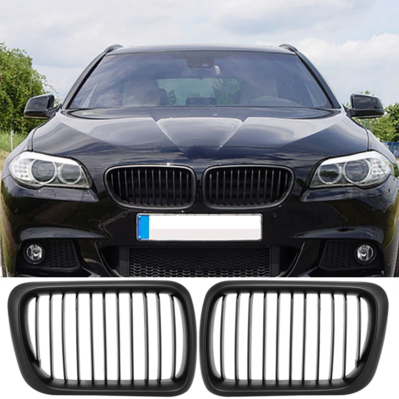 1 пара ABS передний капот почек решетка гриль черный глянец для BMW E36 3 ей серии 1997 1998