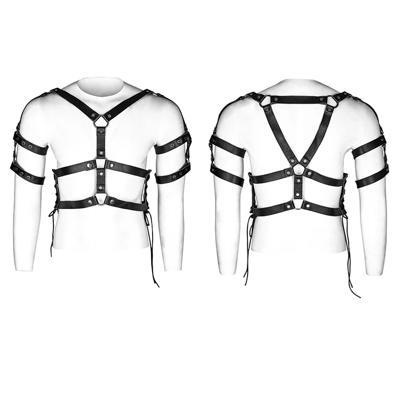 Панк рейв стимпанк аксессуары к военной униформе одежда с заклепками для мужчин