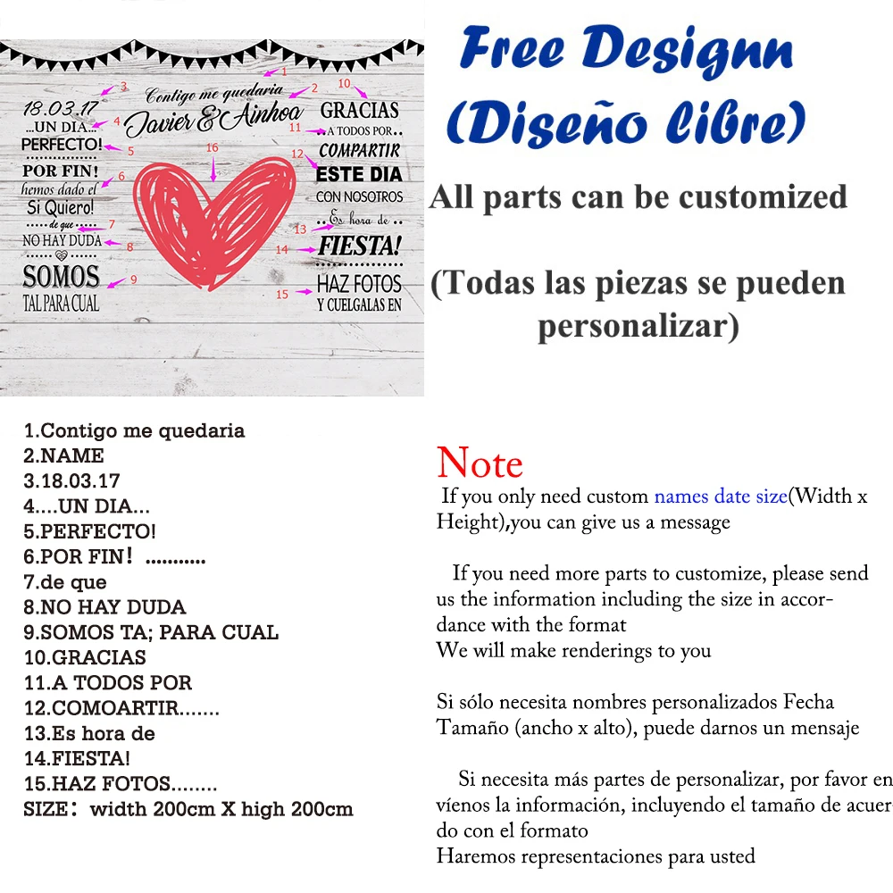 Allenjoy свадебный фон для фотосъемки на заказ белая деревянная Свадебная