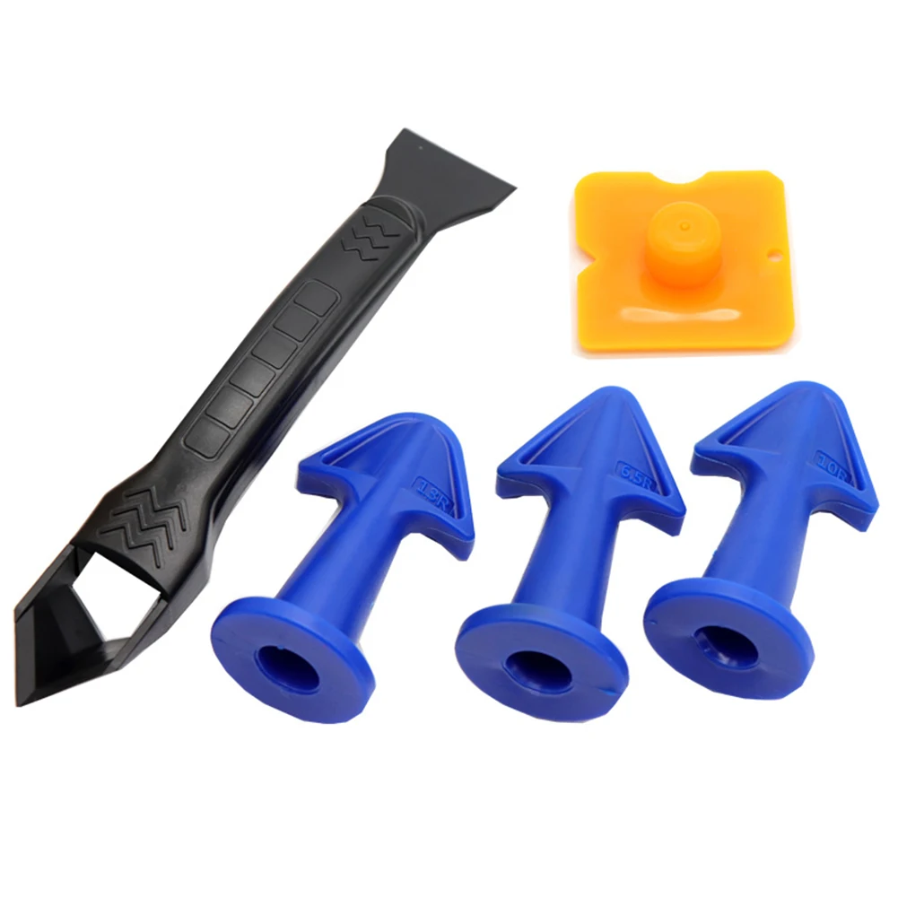 

Silicone Remover Nozzles Caulk Finisher Sealant Smooth Scraper Grout Tools Set Eco-friendly Caulking Home Accessories