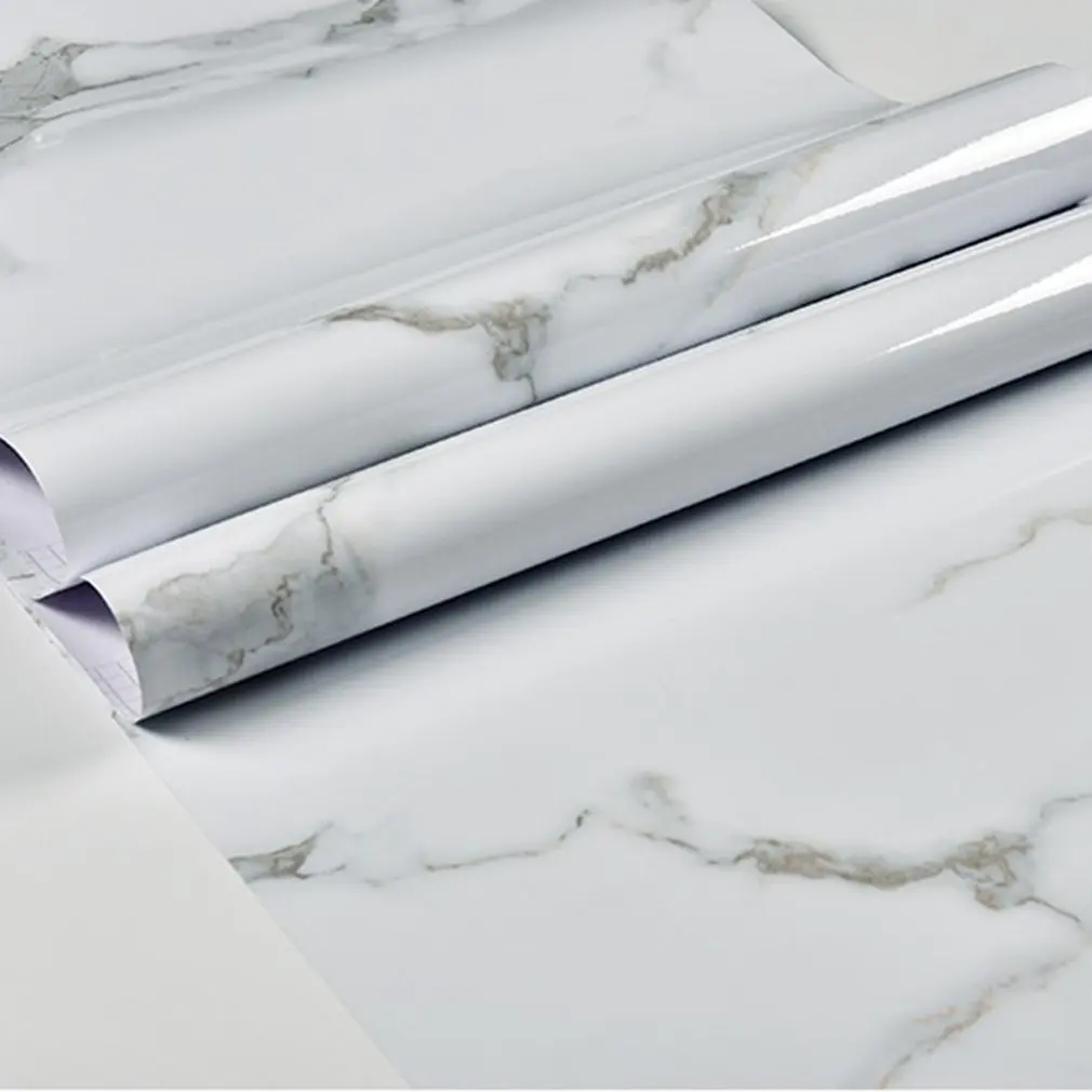 Самоклеящиеся мраморные обои пленка для декорирования и приклеивания