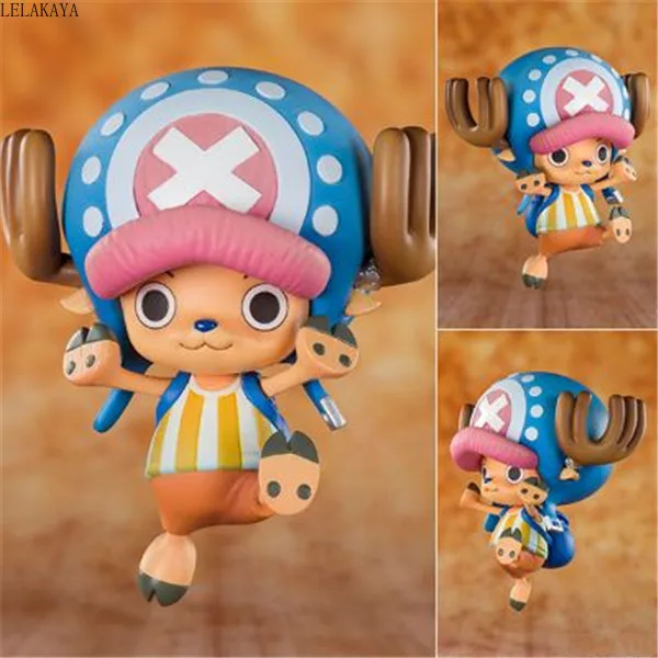 

7cm One Piece The straw hat Pirates 20th Anniversary Tony Tony Chopper Zero 2 Years Later Luffy Sanji Nami PVC Action Figure Toy