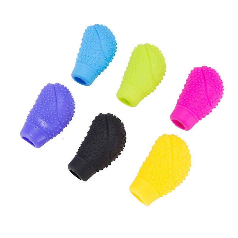 

Universal DIY Multicolor Car Gear Lever Cover Silicone Gear Lever Handbrake Cover Non-Slip Cover Auto Decoration Accessories
