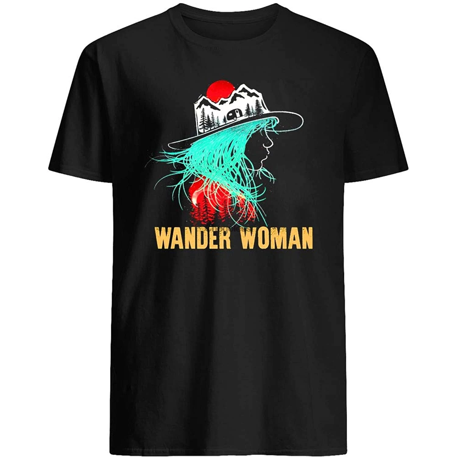 Забавный милый костюм для мужчин и женщин футболка унисекс с рисунком леса