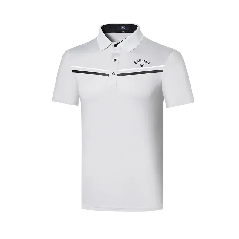 

Golf short sleeve men's 2021 new T-shirt summer quick drying breathable polo shirt slim fit sports leisure