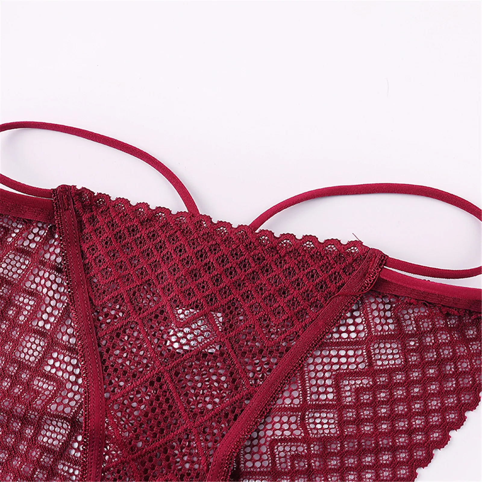 

Young Girls Push Up Sexy Bra Set Solid Colour Wireless Brassiere Set Deep V Bras Lace Lingerie Set Women Underwear Panties