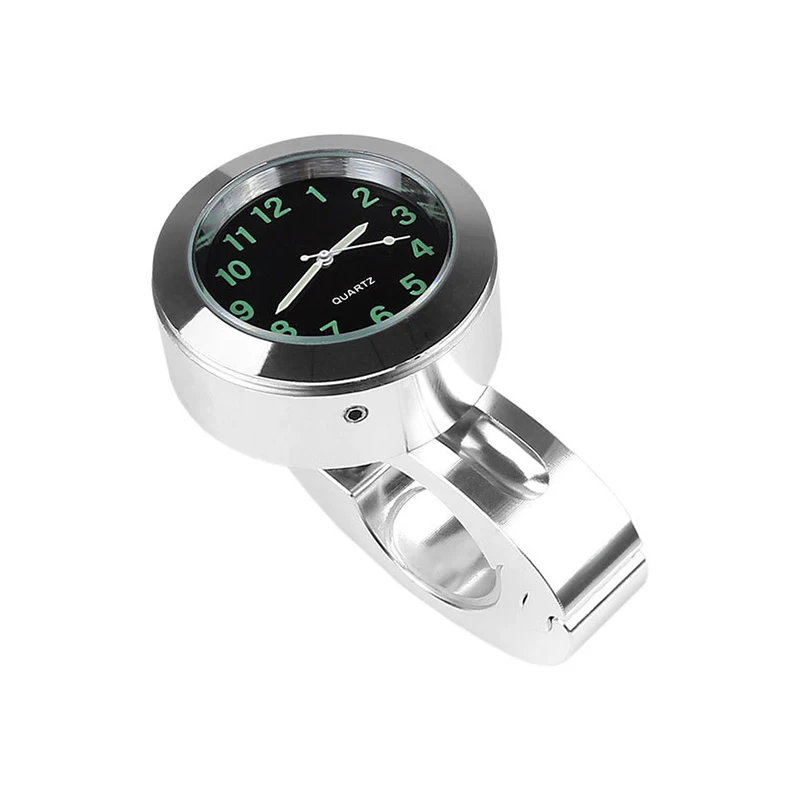 Мини часы с креплением на руль мотоцикла цифровые циферблатом измеритель