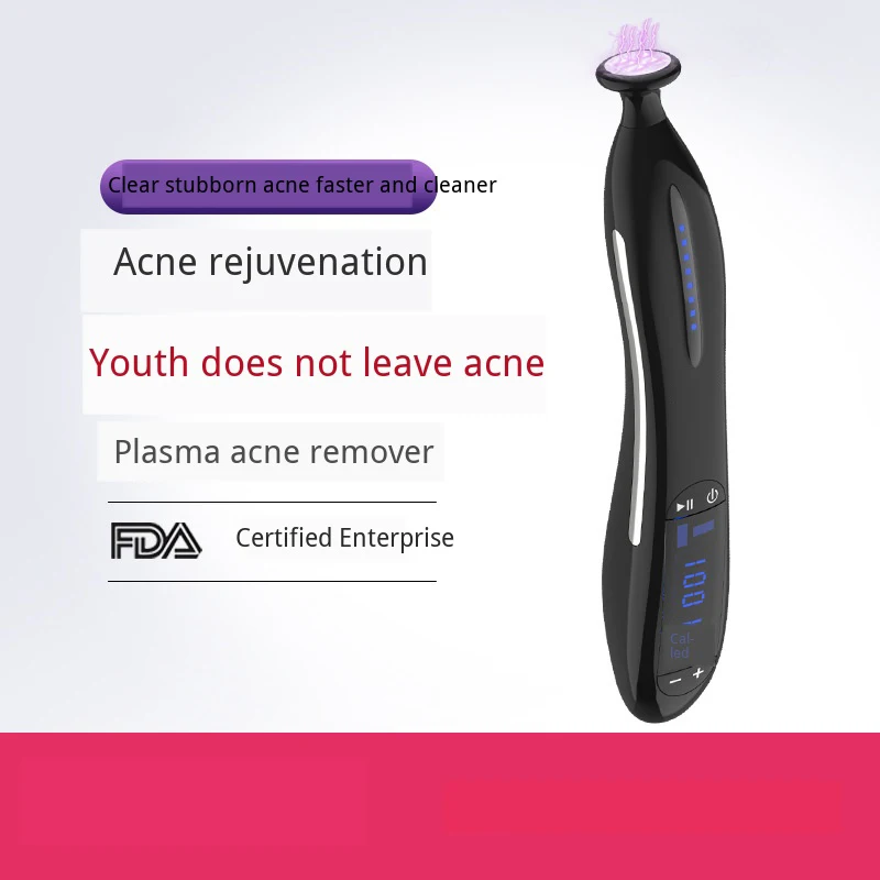 Синий красный светильник для лечения акне лазерная ручка ухода за кожей лица