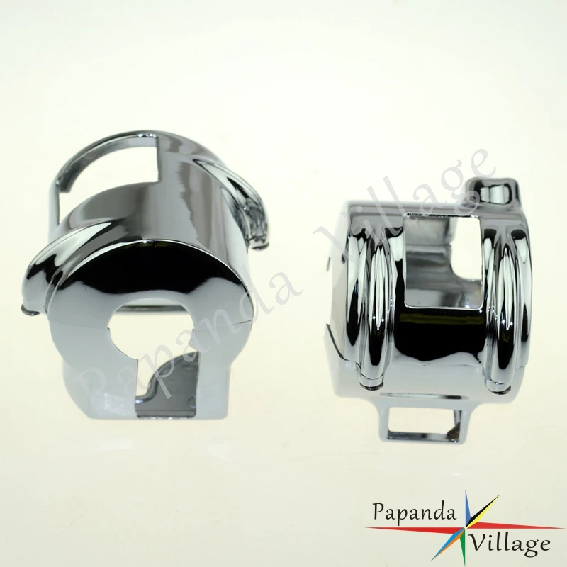 Мотоциклетный хромированный алюминиевый левый правый руль переключатель Корпус
