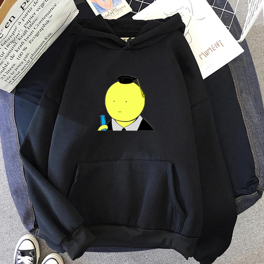 

Ermordung Klassenzimmer Hoodie Korosensei Anime Hoodies Harajuku Mit Kapuze Sweatshirts Herbst Grafik Hoody Pullover