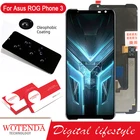 100% Оригинальный ЖК-дисплей 6,59 дюйма Amoled для Asus ROG 3 ZS661KS, экран + сенсорная панель, дигитайзер для ROG Phone 3 Strix ASUS _ I003DD LCD