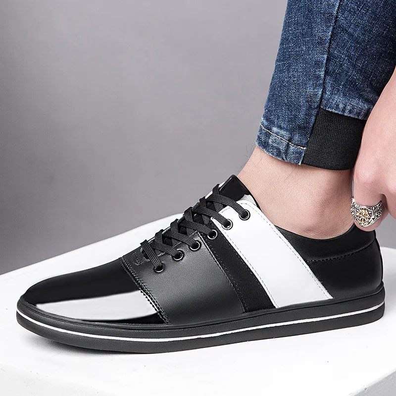

Men Leisure Shoes Casual Shoes Men Fashion Leather Man Male Shoe Mens Spring Loafers Sapato Masculino Hot Sale 2020