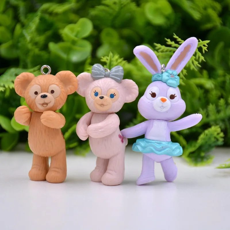 Duffy Bear новый друг stellalou Rabbit Стелла Ширли Роза брелок маленькая кукольная сумка
