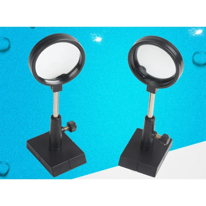 Physical Optics Experiment Set Convex Lens Concave Triangular Prism Plane Mirror Optical | Инструменты