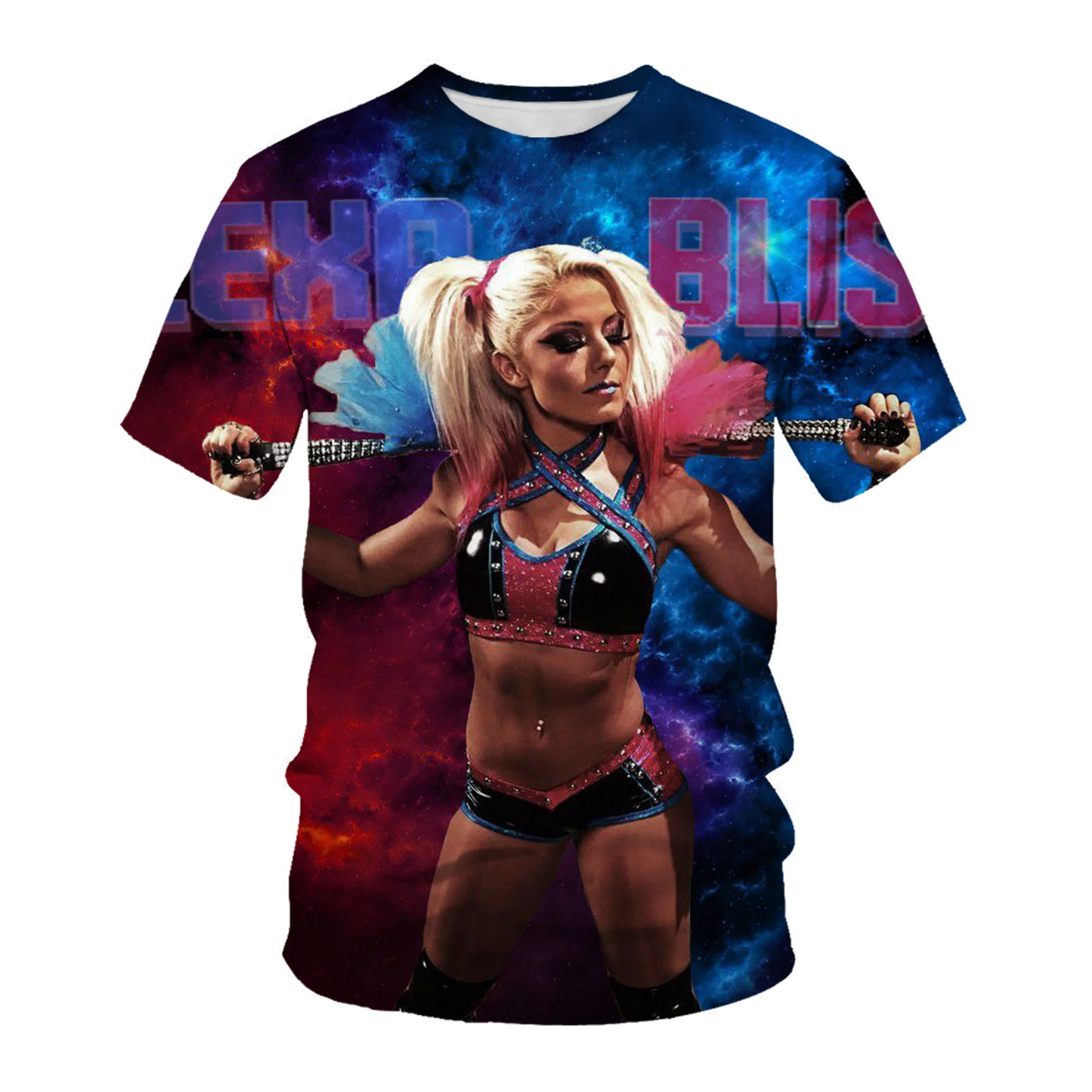 

Новинка лета 2021, футболка клоуна, повседневный Топ 3 дт для мужчин и женщин, футболка с коротким рукавом и графическим принтом, футболка в сти...