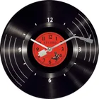 Настенные часы с виниловой пластиной в стиле ретро