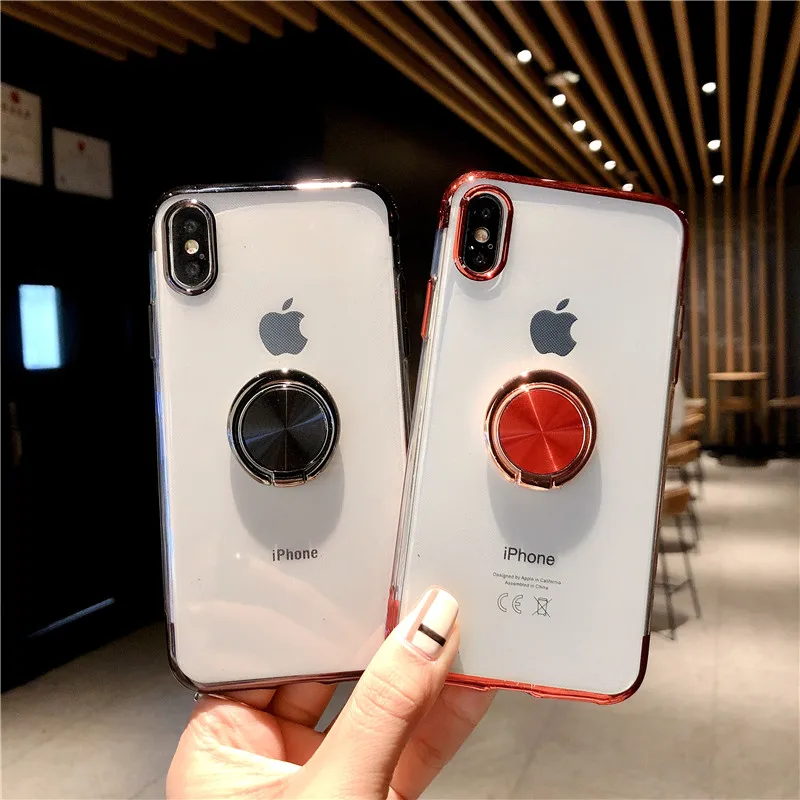 

Case for iPhone13 12 Mini SE 2020 Case Case Ring Holder Phone Case for iPhone SE 2nd Gen 11 Pro X XR XS Max 8 7 Plus 6s