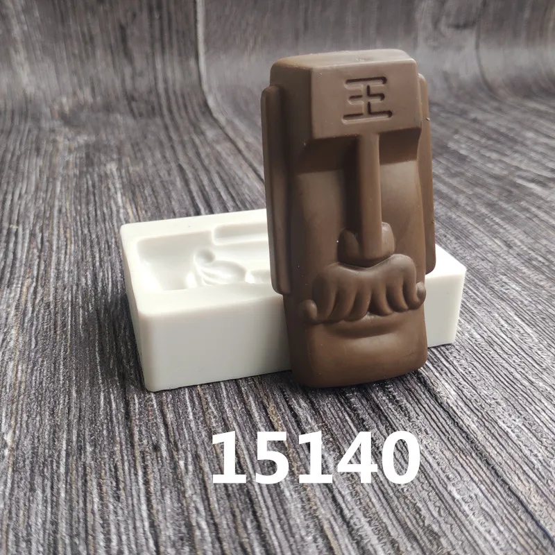 Силиконовые формы для шоколадной помадки с различными выражениями, Tools15135-140 для украшения торта из полимерной глины