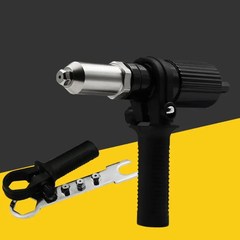 

Professional Electric Nut Adapter Set Cordless Riveting Attachment Drill Converter Tools