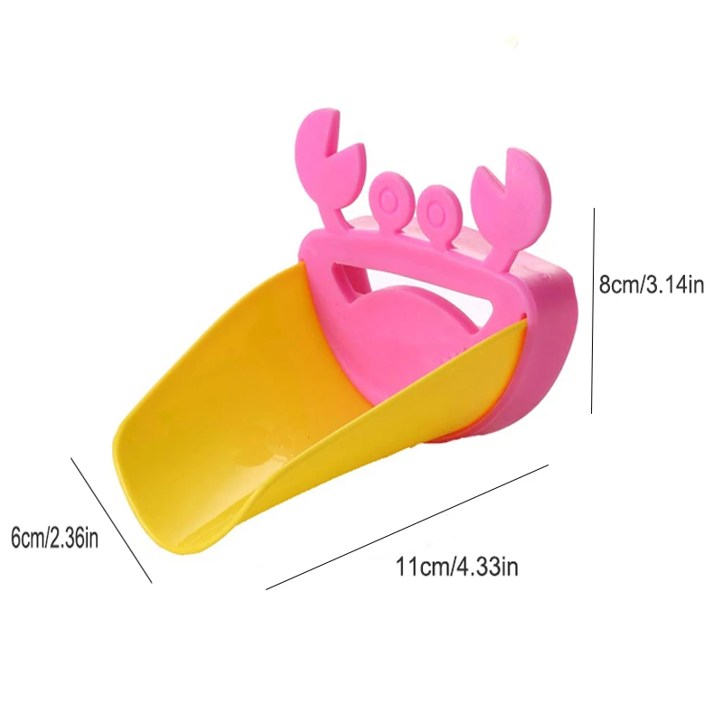 Кран удлинитель для раковины с ручкой детей ясельного возраста ванная комната