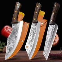 forged boning knife stainless steel chef knife butcher knife meat chopping knife kitchen knife slicing knife cooking tools