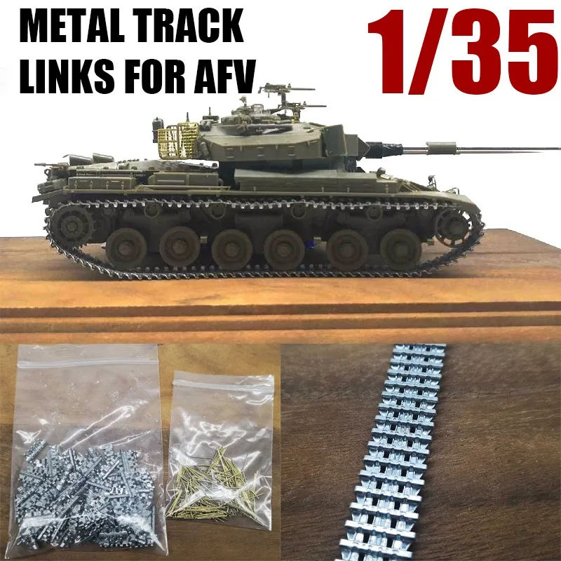 

1/35 Metal Track Links for AFV 1/35 Centurion Model w/metal pin