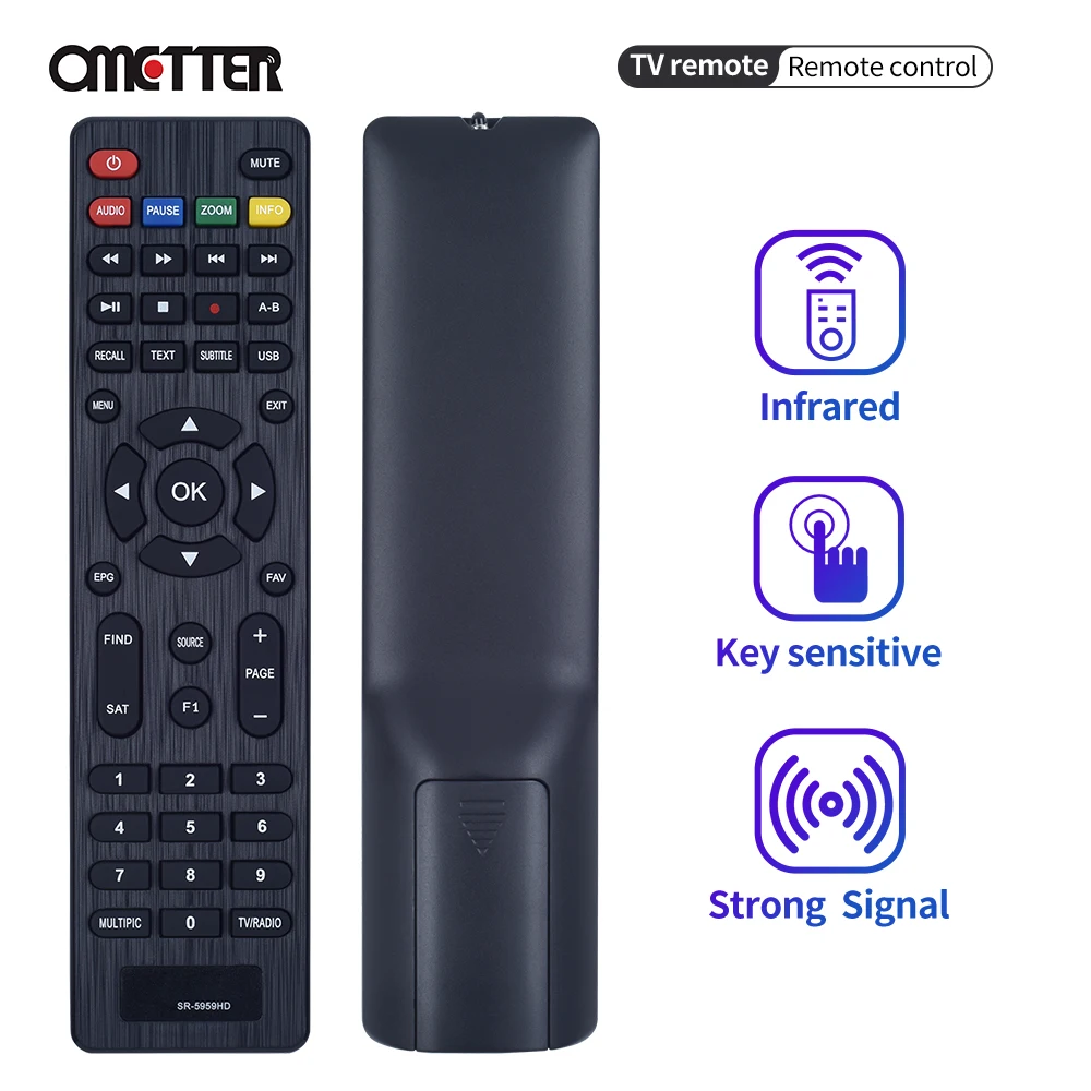 

New Suitable for STARSAT 200hd Extreme 4k TV Remote Control SR-5959HD