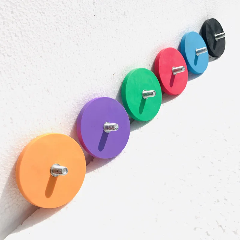 Цветное резиновое покрытие магнит Неодимовый магнитный автомобильная