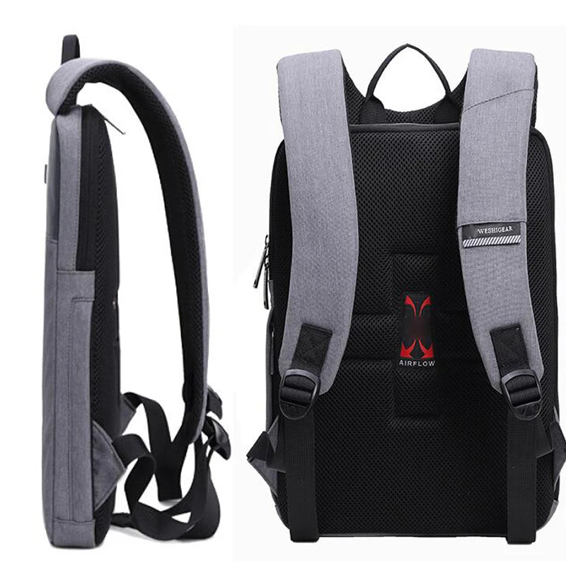 2020 fashion slim backpack 14 15 inch laptop backpack waterproof ultra light ultra thin business backpack office work backpack free global shipping