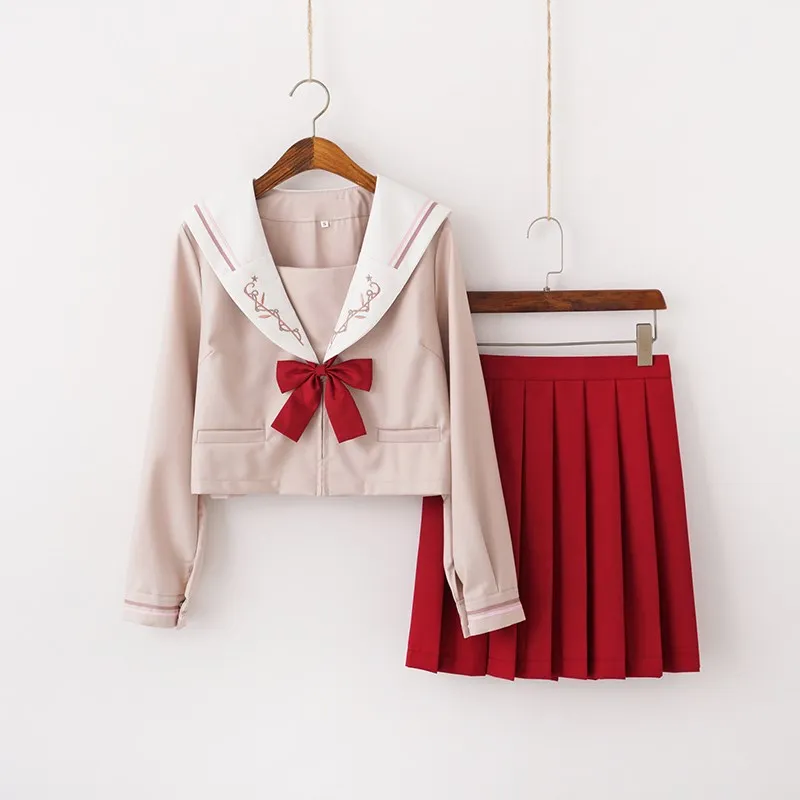 

Японская униформа в стиле преппи, новинка, распродажа, высококачественный костюм морского флота, школьная униформа, матросские Костюмы для ...