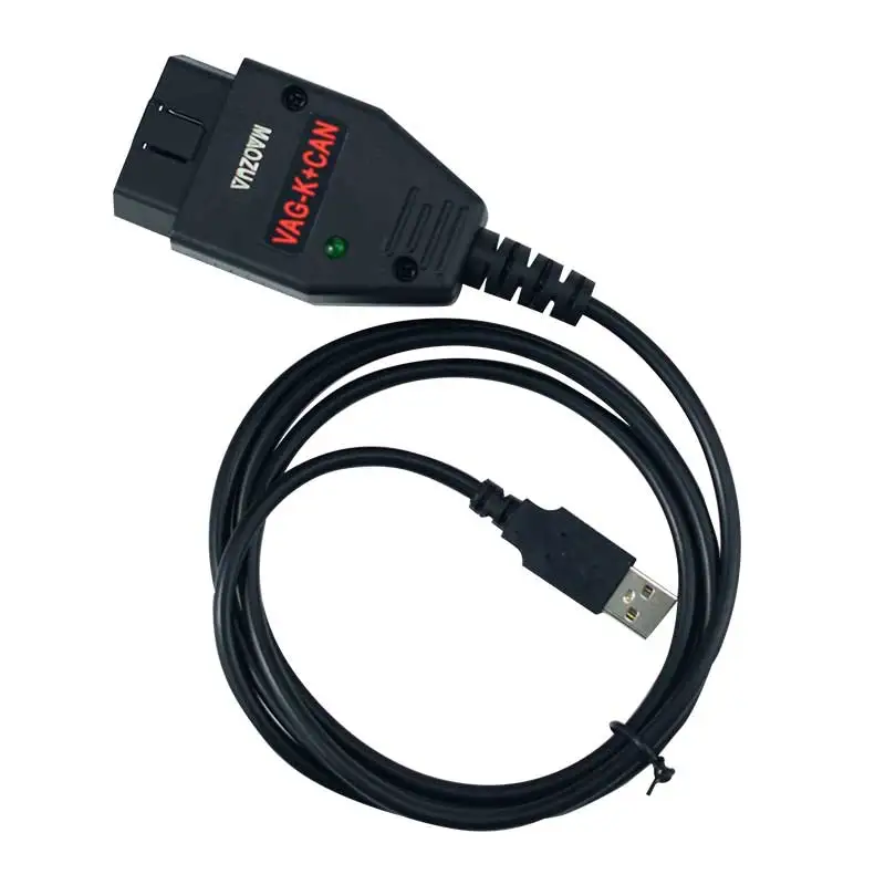 Кабель OBD2 для сканера AUDI/V W/Skoda/Seat OBDII Диагностический кабель VAG K + CAN Commander 1 4 FTDI FT232RL
