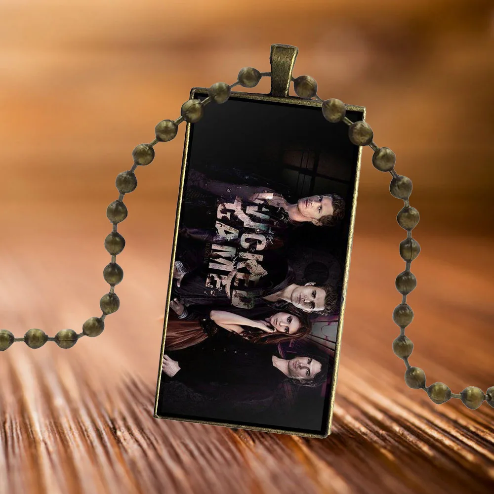 Стеклянная подвеска ожерелье с кулоном в виде Галактики женские ожерелья со