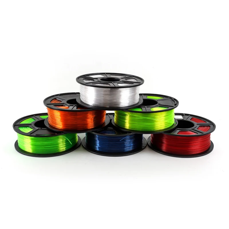 SunDcreate 3D принтер нить 1 75 PLA PETG углеродное волокно дерево ABS TPU PC POM PA Металл ASA HIPS