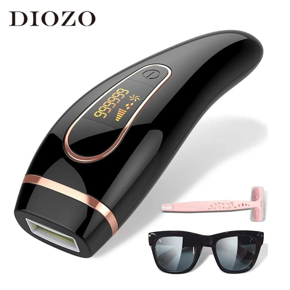 

Лазерный эпилятор DIOZO 999999 для женщин, с ЖК-дисплеем