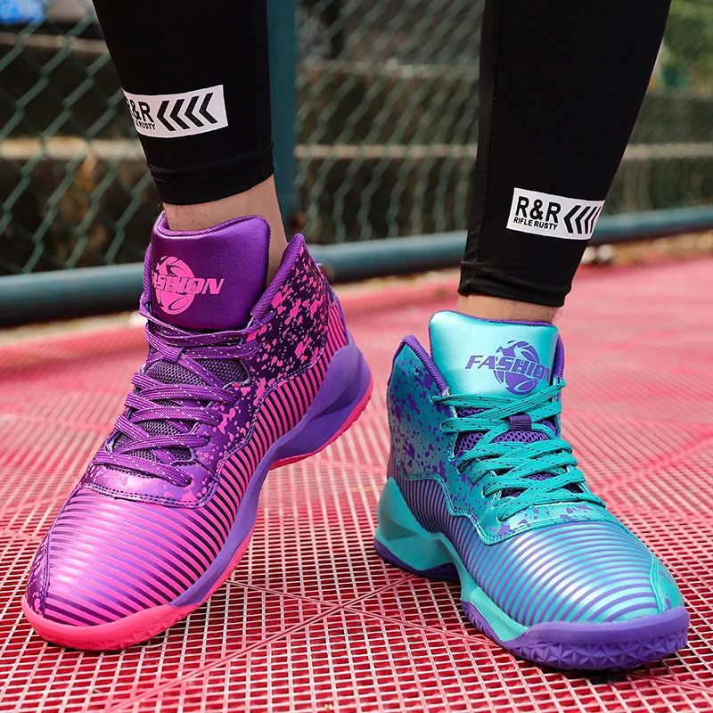 Мужские баскетбольные кроссовки для влюбленных уличная Баскетбольная обувь