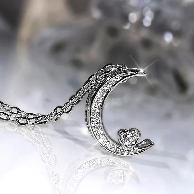 CAOSHI эстетическое ожерелья с кулонами в виде Луны для женщин модные современные