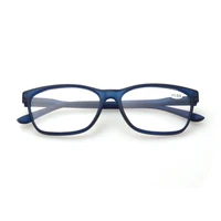 stylish rectangular reading glasses hinged reading glasses for men and womendiopter 0 5 1 75 2 0 4 0 lens width